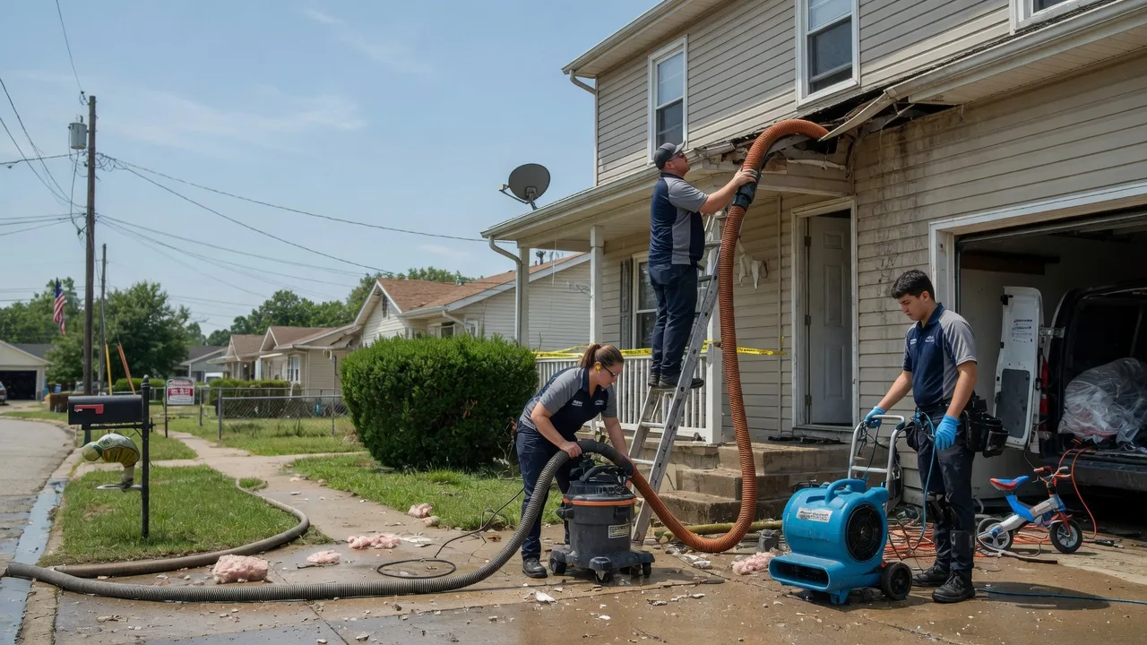 Water Damage Restoration in Gibbs, MO near me